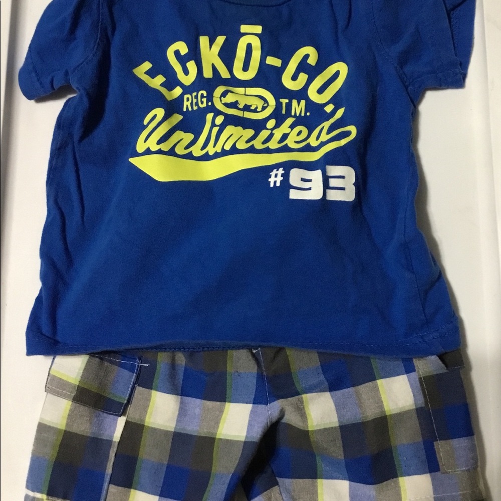 Echo-Co. 2pc short/tee shirt set